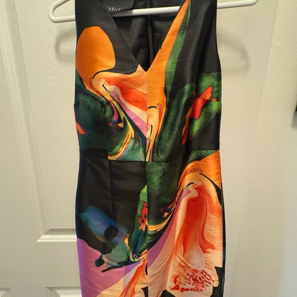 Carlisle Vibrant Floral Midi Dress - Picture 4 of 4